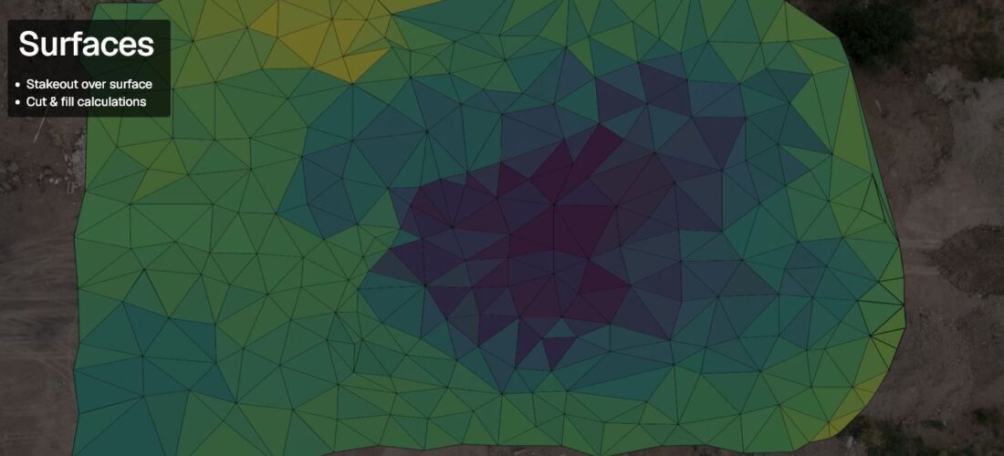 Stakeout Over Surface